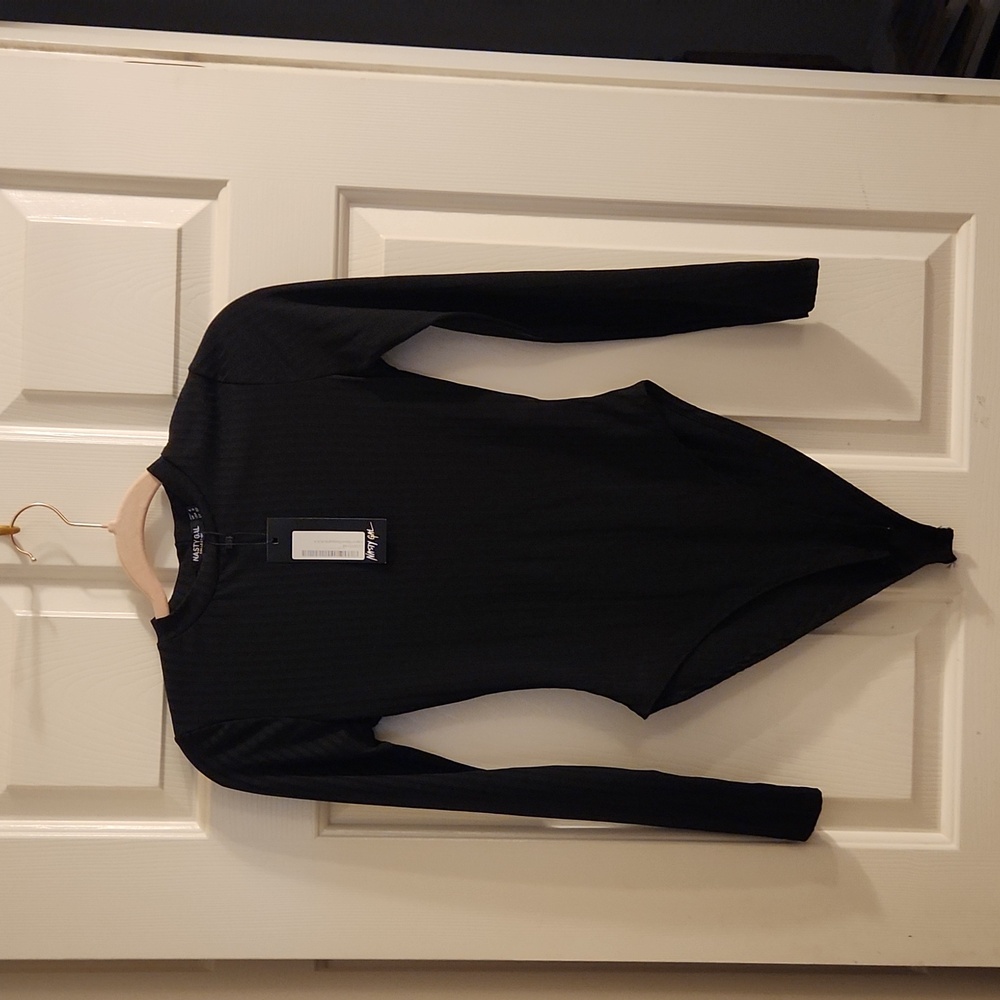 NWT !NASTY GAL COLLECTION BLACK BODYSUIT!